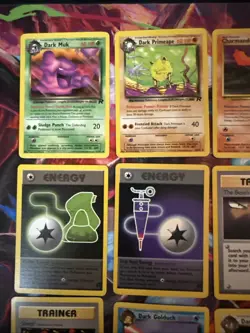 20 Team Rockets Non Holo Rare Pokemon Cards - Image 2