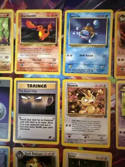 20 Team Rockets Non Holo Rare Pokemon Cards - Image 3
