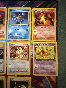 20 Team Rockets Non Holo Rare Pokemon Cards - Image 4