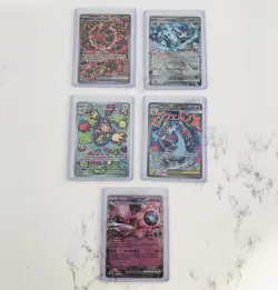 Pokemon Cards, Lot Of 5, 4 ex, Charizard, Mewtwo, Metagross, Ambipom, Oricorio - Image 1