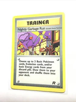 NIGHTLY GARBAGE RUN - 77/82 - Team Rocket - Pokemon Card - NM - Image 1