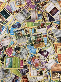 2.5LB Lot of Various Mixed Assorted Pokemon Cards TCG CCG Trading Cards - Image 4