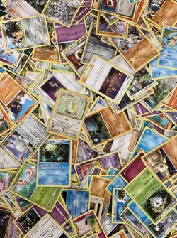 2.5LB Lot of Various Mixed Assorted Pokemon Cards TCG CCG Trading Cards - Image 5