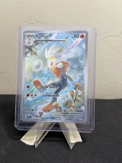 Pokemon TCG Raboot Stellar Crown Holo Card 147/142 Sv07 - Image 1