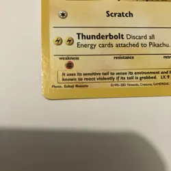 Pokemon TCG Snap Pikachu Promo Card 26/83 Black Star - Image 4