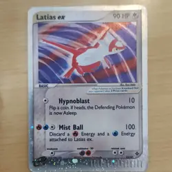 Pokemon Latias ex EX Dragon Holo Rare EX 90 HP Card 93/97 2003 - Image 1