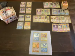 Pokemon Cards Original Base Set 1999 Rare Holographic 1st Edition See Other Lots - Image 2