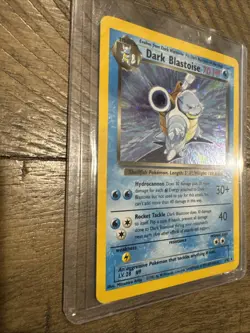 Pokemon TCG Dark Blastoise Holo Rare Card 3/82 MP Condition - Image 4