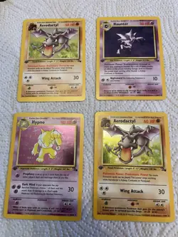 Pokemon Cards Original Base Set 1999 Rare Holographic 1st Edition See Other Lots - Image 1