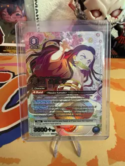 Bandai Demon Slayer Union Arena Nezuko Kamado Foil Character Card SR 3 Star - Image 2