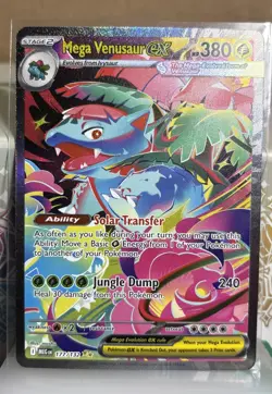 Mega Venusaur EX SIR Potential 10 PSA Mega Evolution Card 177/132 🔥 - Image 1