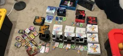 Pokemon Cards Empty Boxes, Sleeves, Coins, Dice, Etc. Lot - Image 1