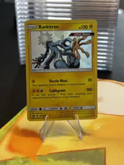 Xurkitree SV14/SV94 Hidden Fates: Shiny Vault Shiny Holo Rare Pokemon TCG Card - Image 1