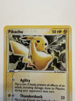 Pokemon Pikachu TCG Black Star Promo Holo Card #012 2003 - Image 2