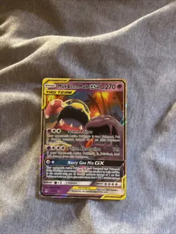 Pokemon Muk and Alolan Muk GX Unbroken Bonds Card 61/214 - Image 1