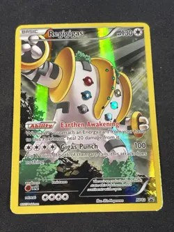 Pokemon Regigigas XY82 Full Art Promo Holo Card - Image 1