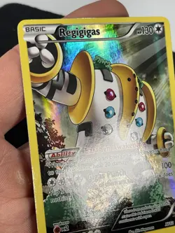 Pokemon Regigigas XY82 Full Art Promo Holo Card - Image 3
