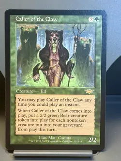 Caller of the Claw Legions MTG NM Magic: The Gathering Green - Image 1