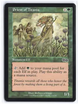 Priest of Titania Urza's Saga Regular - Image 1