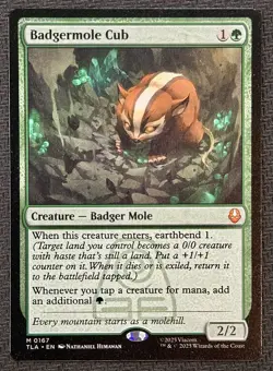 Badgermole Cub - Avatar: The Last Airbender - NM - Mythic - Creature - MTG - Image 1