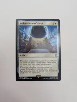 MTG - Archaeomancer's Map - Final Fantasy Commander NM/M Condition - Image 1