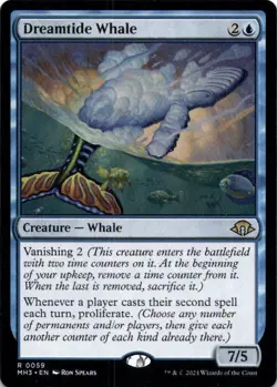 MTG Dreamtide Whale (59) | NM | Modern Horizons 3 {MH3} - Image 1