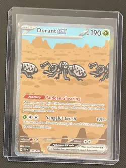 Durant ex 236/191 Sv08: Surging Sparks Holo Pokemon Trading Card Game TCG NM - Image 3