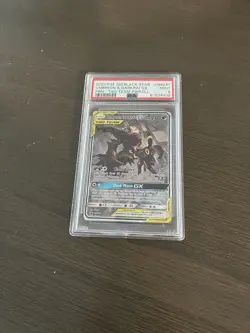Pokemon SM Black Star Promo Umbreon & Darkrai GX SM241 Holo TAG TEAM PSA 9 2020 - Image 1