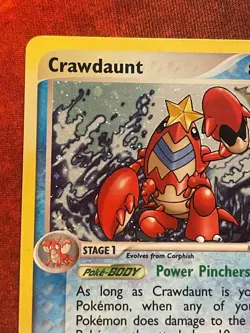 Crawdaunt 3/97 Holo Rare - 2003 Pokemon ex Dragon - LP/LP+ - Image 2