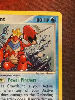 Crawdaunt 3/97 Holo Rare - 2003 Pokemon ex Dragon - LP/LP+ - Image 3