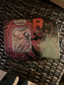 Pokemon TCG Destined Rivals Team Rockets Mewtwo EX - Image 1