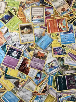 2.5LB Lot of Various Mixed Assorted Pokemon Cards TCG CCG Trading Cards - Image 3