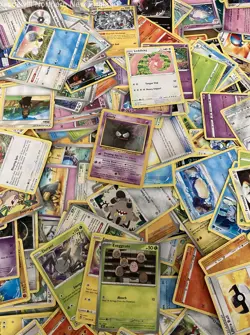 2.5LB Lot of Various Mixed Assorted Pokemon Cards TCG CCG Trading Cards - Image 5