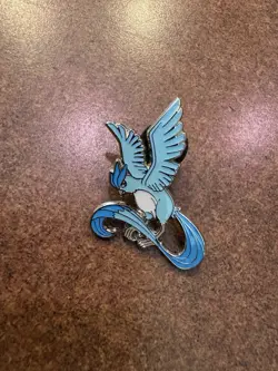 Pokemon Articuno Stamped Enamel Metal Collector's Pin 2016 - Image 1