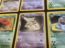 Pokemon Cards Original Rocket Set Rare Holographic Set Of 8- See Other Lots - Image 3