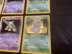 Pokemon Cards Original Rocket Set Rare Holographic Set Of 8- See Other Lots - Image 4