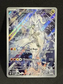 Pokemon TCG - N's Reshiram 167/159 SV09: Journey Together Illustration Rare Holo - Image 1