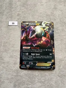 Darkrai EX 63/108 Dark Explorers Holo 2012 Pokemon - Image 1