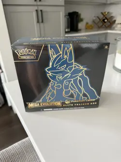 Pokemon Tcg Mega Evolution Pokemon Center Elite Trainer Box Mega Lucario PC ETB - Image 1