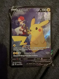Pikachu V TG16/TG30 Pokemon TCG Lost Origin Trainer Gallery NM/M - Image 1