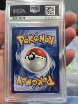 2000 POKEMON BASE SET 2 #2 BLASTOISE-HOLO PSA 7 SWIRL - Image 2