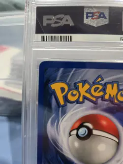 2000 POKEMON BASE SET 2 #2 BLASTOISE-HOLO PSA 7 SWIRL - Image 5