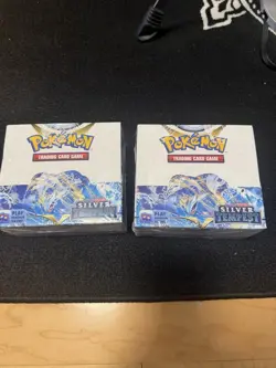 Pokemon Sword and Shield Silver Tempest SEALED X 2 Booster Box’s 72 Packs Get It - Image 1