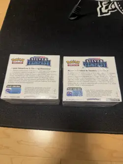 Pokemon Sword and Shield Silver Tempest SEALED X 2 Booster Box’s 72 Packs Get It - Image 2