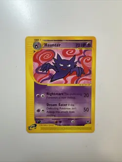 Pokemon Expedition Base Set HAUNTER Unlimited 80/165 LP - Image 1