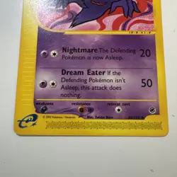 Pokemon Expedition Base Set HAUNTER Unlimited 80/165 LP - Image 3
