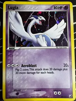Lugia 29/115 Rare COSMOS Holo Unseen Forces Pokemon - Image 1