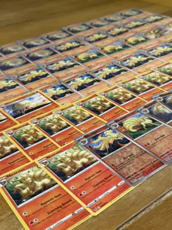 60X NINETALES Pokemon TCG Bundle including reverse holos - Image 1