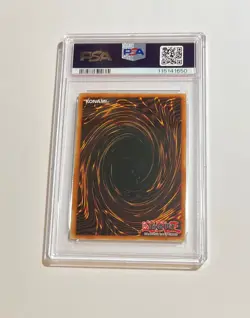 PSA 8 2021 Yu-Gi-Oh! Exodia The Forbidden One #MGED-EN005 Gold Rare 1st Edition - Image 2