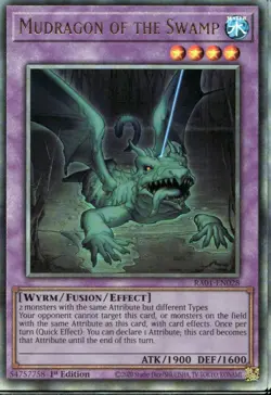 Mudragon of the Swamp 1st Ed Ultimate Rare RA01-EN028 Yu-Gi-Oh! - Image 1